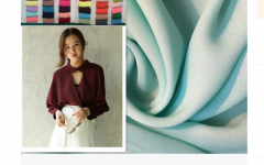Manufacturers selling Korea hemp silk chiffon chiffon fabric