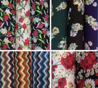 Factory wholesale chemical fiber fabric Chiffon knot spring